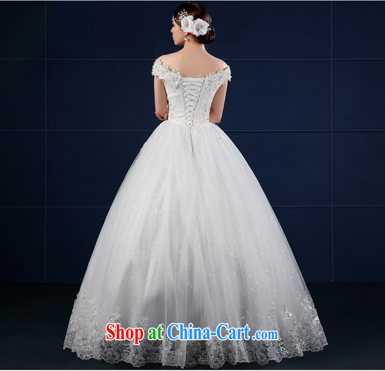 Where is Hip Hop Lai wedding 2015 new spring and summer Korean version the code with double shoulder bag shoulder a shoulder bridal wedding summer white XXL pictures, price, brand platters! Elections are good character, the national distribution, so why buy now enjoy more preferential! Health