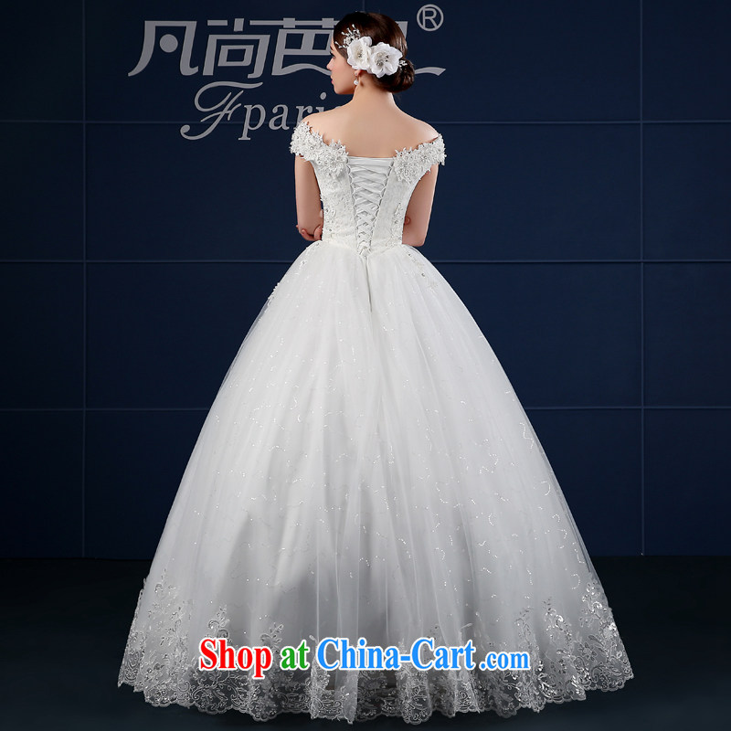 Where is Hip Hop Lai wedding 2015 new spring and summer Korean version the code with double-shoulder bag shoulder a shoulder bridal wedding summer white XXL, where Barbara is Lai (FSUNPARES), online shopping