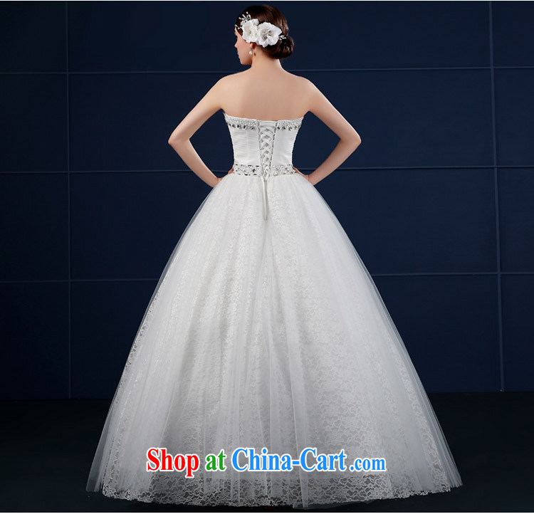 wedding dresses 2015 new spring and summer Korean version the code drill cultivating simplicity and wipe his chest, bride, wedding summer white XXL pictures, price, brand platters! Elections are good character, the national distribution, so why buy now enjoy more preferential! Health