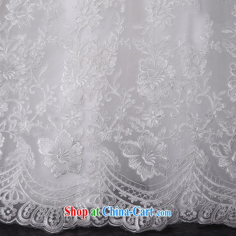 DressilyMe custom wedding 2015 bride's wedding dresses spring and summer new minimalist wipe chest lace Princess shaggy skirts and big, female ivory-stock XL, DRESSILY ME OCCASIONS WEAR ON - LINE, shopping on the Internet