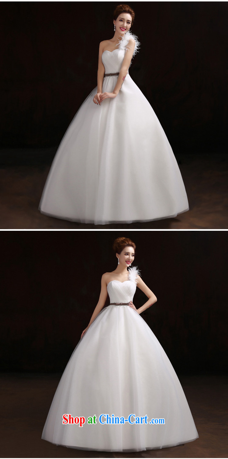 Pure bamboo yarn love 2015 new bridal wedding dresses dresses Princess Snow white wedding fashion bridal Europe-atmosphere and simple wedding photography white XXXL pictures, price, brand platters! Elections are good character, the national distribution, so why buy now enjoy more preferential! Health