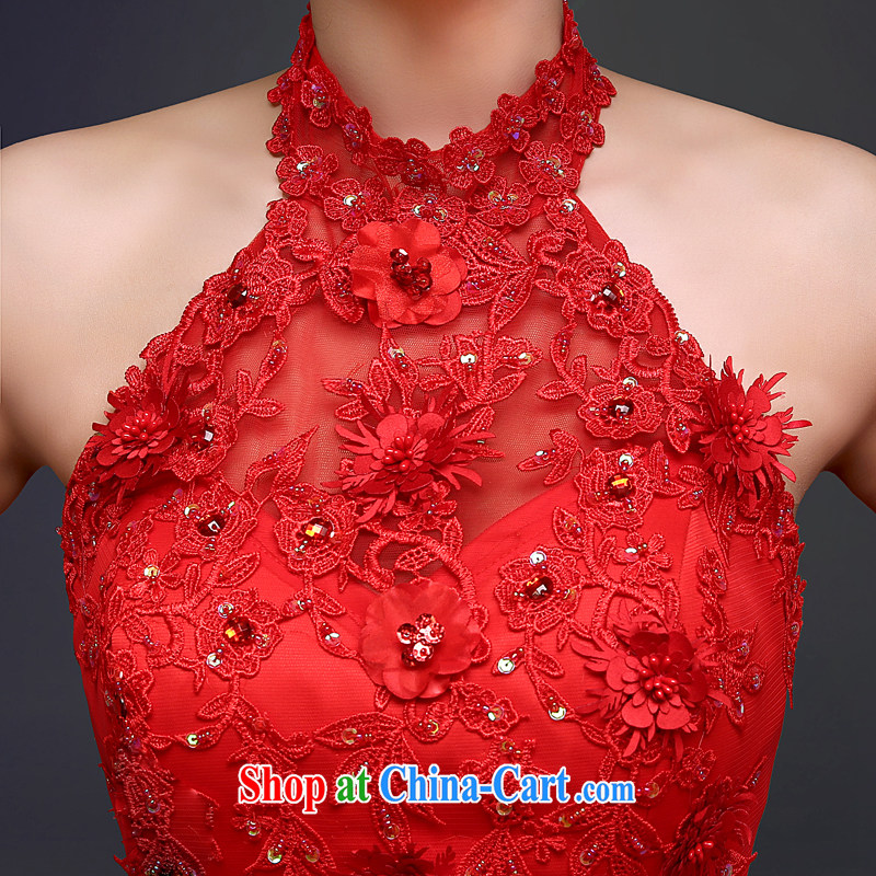 Kou Connie original Red wedding dresses spring 2015 Korean-style sense of the cuff is also marriages graphics thin Princess shaggy dress summer hunsha female Red tailored final 7 days, Kou Ni (JIAONI), and, shopping on the Internet