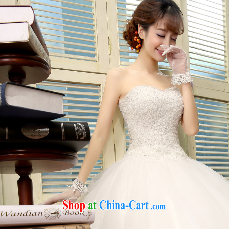 Impression Leigh 2015 new bridal gloves wedding lace short wedding dresses with white gloves water drilling Korean dress gloves YS 1006, impressive lady, shopping on the Internet