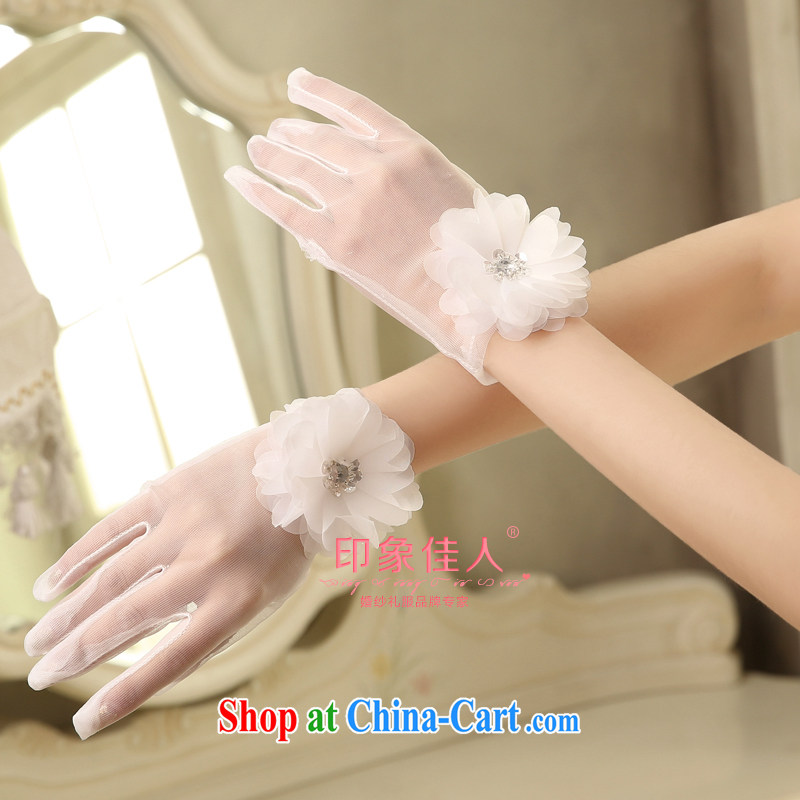 Impression Leigh 2015 new marriages short gloves wedding lace exposed to lace white transparent wedding gloves YS 1011, impressive lady, shopping on the Internet