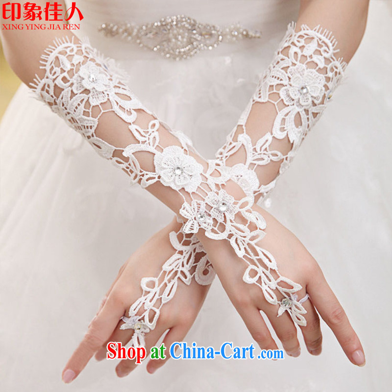 Leigh was tied with a long, bridal gloves new marriage Openwork lace floral terrace a wedding gloves YT 1004, impressive lady, shopping on the Internet