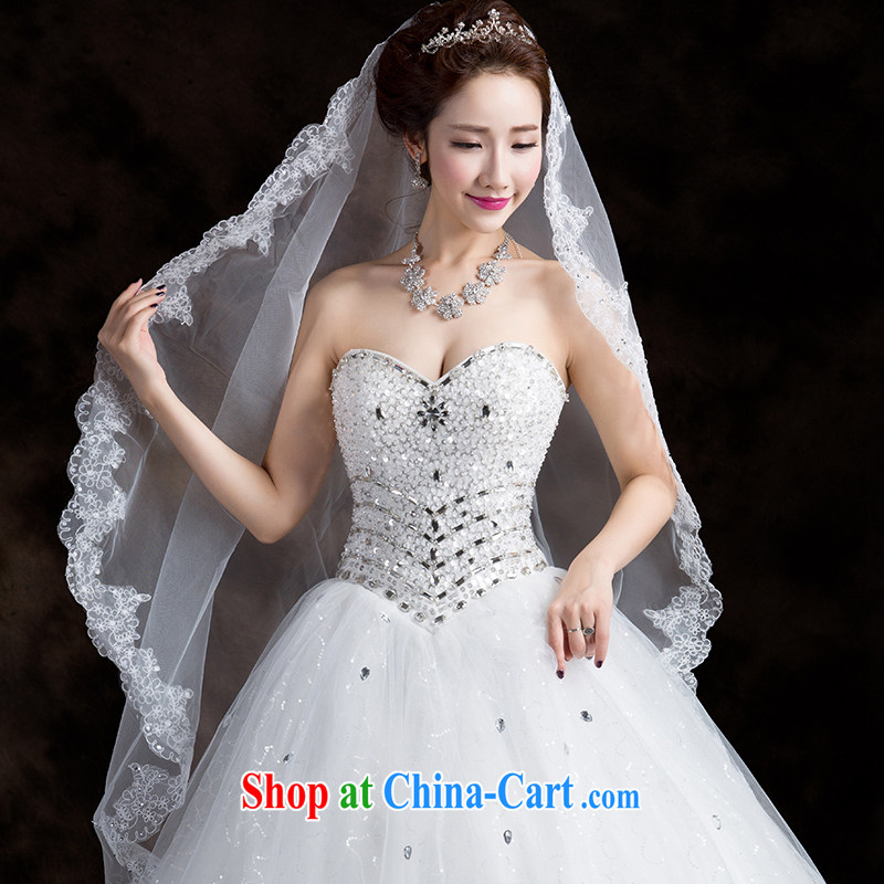 Impression Leigh 2015 new bride white head yarn lace flowers wedding and legal Korean-style wedding dress accessories YT 1002, impressive lady, shopping on the Internet