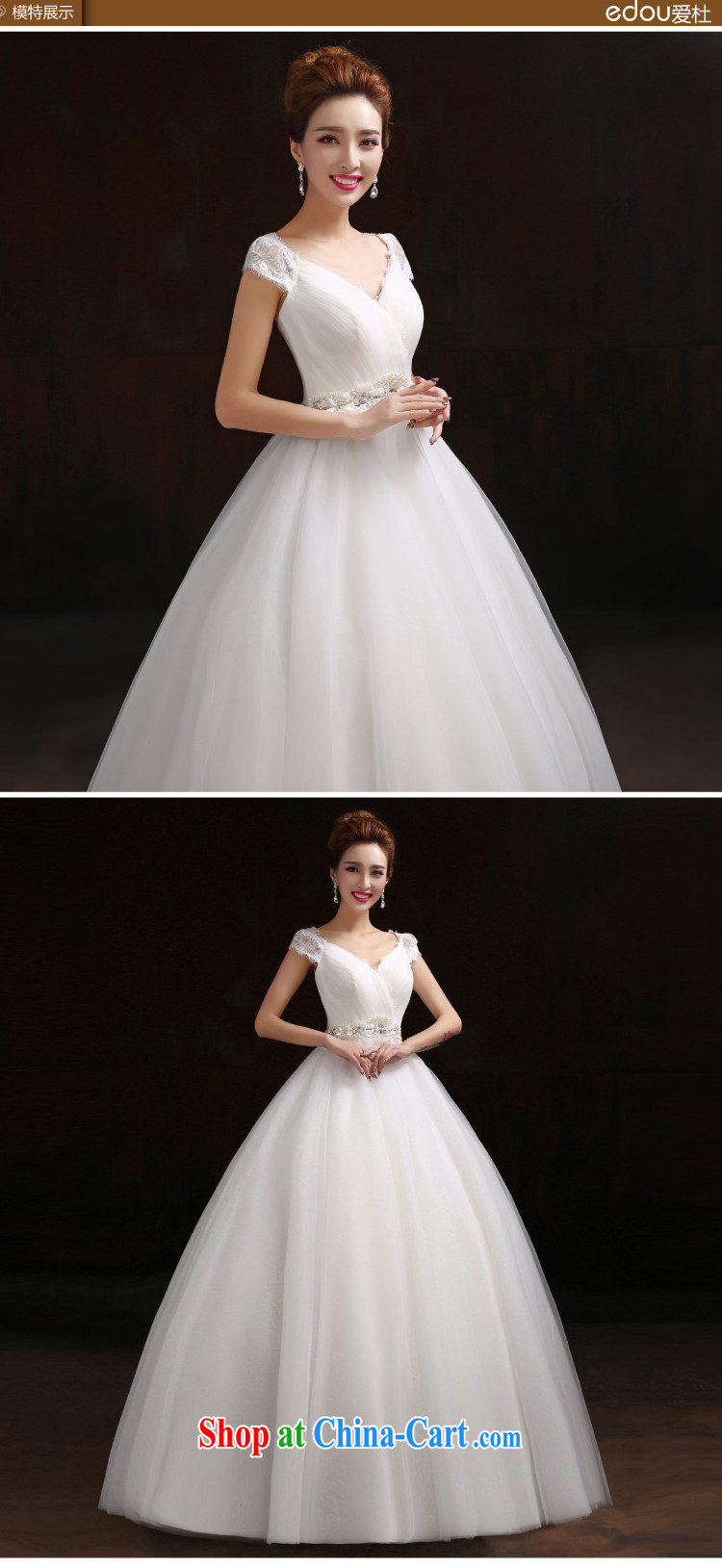 Pure bamboo love yarn yarn wedding dresses spring 2015 new Korean layout double-shoulder with custom bridal graphics thin the field shoulder wedding lace bridal back wedding white L pictures, price, brand platters! Elections are good character, the national distribution, so why buy now enjoy more preferential! Health