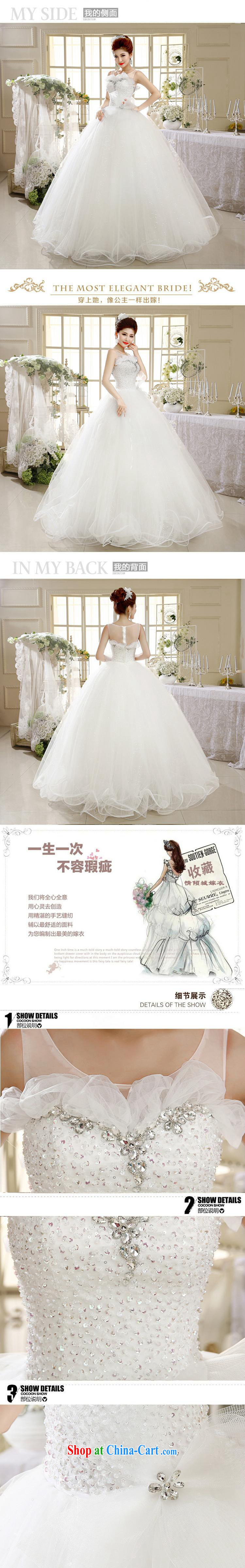 2015 new wedding a Field shoulders with Princess shaggy dress bridal wedding white wedding HS 1006 white XL pictures, price, brand platters! Elections are good character, the national distribution, so why buy now enjoy more preferential! Health