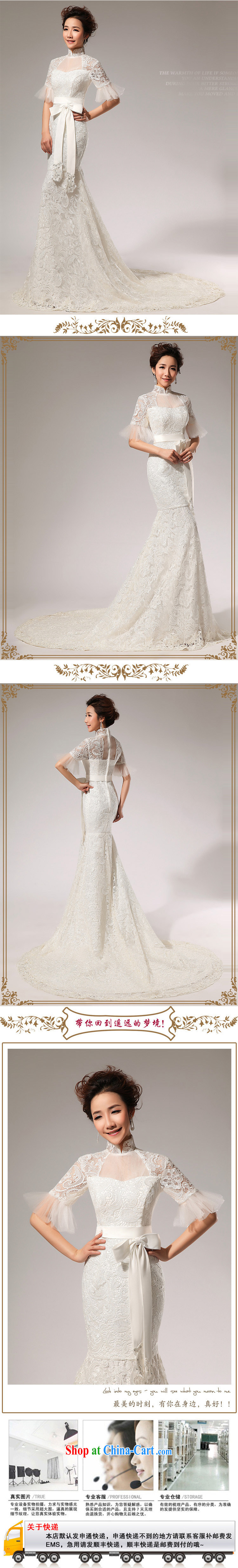 2015 new, new, sexy small crowsfoot spring and summer in the cuff collar lace-tail wedding HS 72 white M pictures, price, brand platters! Elections are good character, the national distribution, so why buy now enjoy more preferential! Health