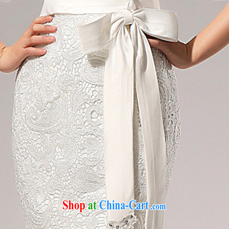 2015 new, New, and felt that the small crowsfoot spring and summer in the cuff collar lace-tail wedding HS 72 white M, her spirit, and shopping on the Internet
