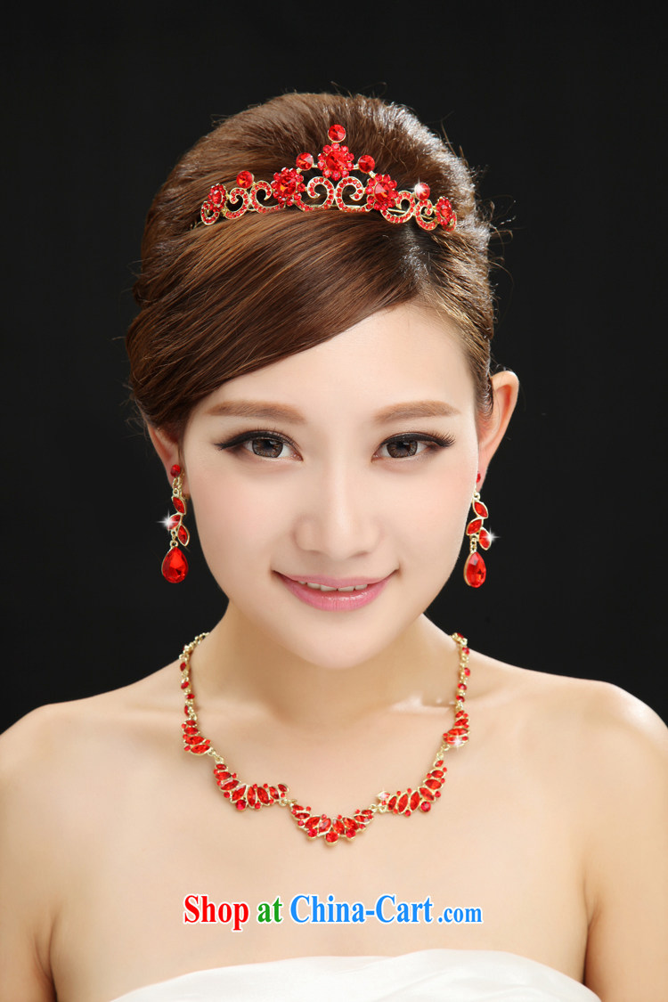 7 color 7 tone bridal head-dress 3 piece wedding accessories red water drilling wedding dress bows dress, SP 001 necklaces and ear pendants are code pictures, price, brand platters! Elections are good character, the national distribution, so why buy now enjoy more preferential! Health