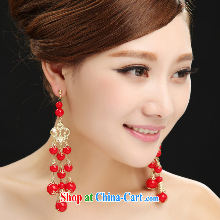 7 color 7 tone costumes bridal earrings red Chinese style red ear ornaments marriage ear fall flow, red ear staple Chinese PS C 003 section, pictures, price, brand platters! Elections are good character, the national distribution, so why buy now enjoy more preferential! Health