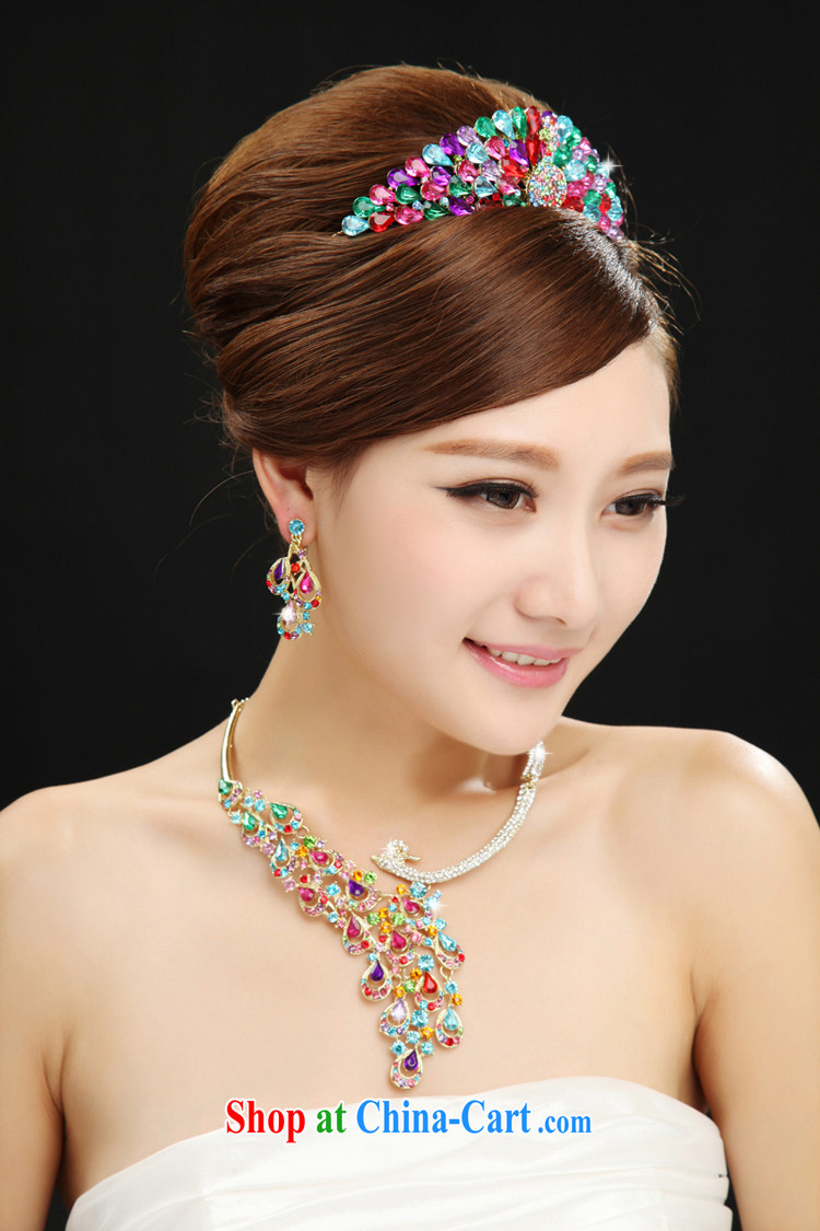 7 color 7, Korean-style color bridal jewelry necklace earrings Crown 3-Piece wedding dresses accessories and ornaments SP 005 Crown + necklace + ear fall are code pictures, price, brand platters! Elections are good character, the national distribution, so why buy now enjoy more preferential! Health