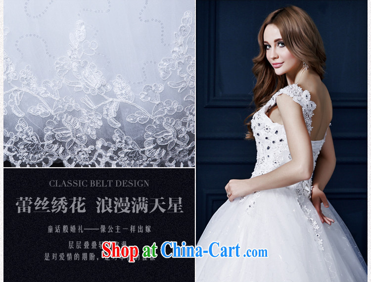 Martin Taylor 2015 bridal wedding Korean fashion spring and summer white with large, marriage wedding shoulders wedding canopy skirts white XL pictures, price, brand platters! Elections are good character, the national distribution, so why buy now enjoy more preferential! Health