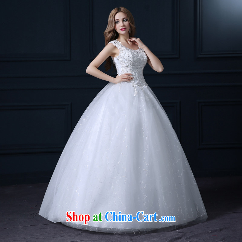 Martin Taylor 2015 bridal wedding spring and summer new Korean fashion lace beauty large white, the Field shoulder with wedding white XL, Taylor Martin (TAILEMARTIN), online shopping