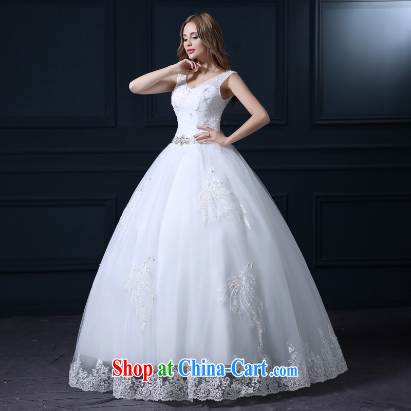 Martin Taylor 2015 double-shoulder wedding spring and summer new Korean-style trendy code lace marriage with the Code graphics thin bridal wedding white XL, Taylor Martin (TAILEMARTIN), shopping on the Internet