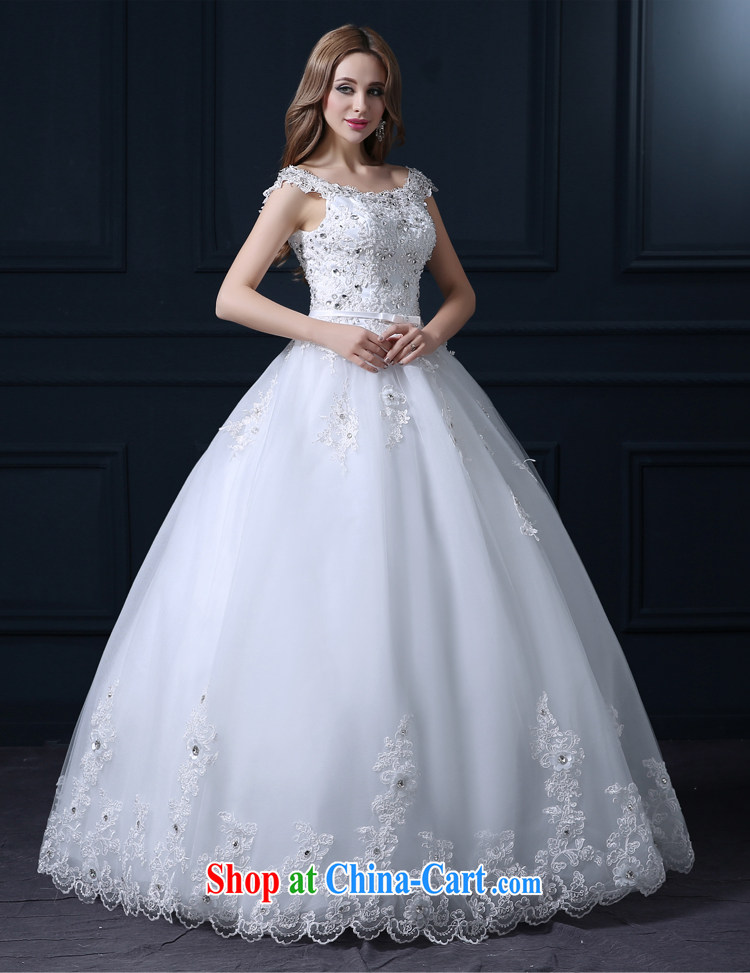 Martin Taylor 2015 wedding dresses spring and summer Korean fashion lace straps with white wedding wedding bridal wedding dress marry white XL pictures, price, brand platters! Elections are good character, the national distribution, so why buy now enjoy more preferential! Health