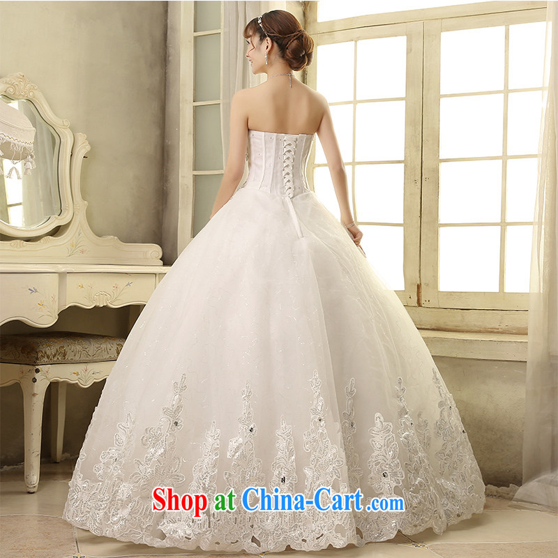 Leigh impression summer 2015 New Flash water drilling bridal lace lace field shoulder large white code graphics thin wedding H M 1808, impressive lady, and shopping on the Internet