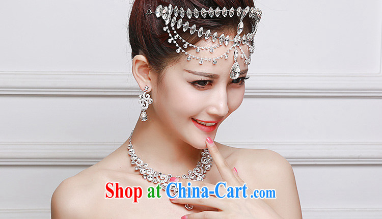 Beautiful ornaments 2015 new bridal jewelry Deluxe Water drilling ring Crown necklace earrings 3-Piece wedding accessories Crown package 063 pictures, price, brand platters! Elections are good character, the national distribution, so why buy now enjoy more preferential! Health