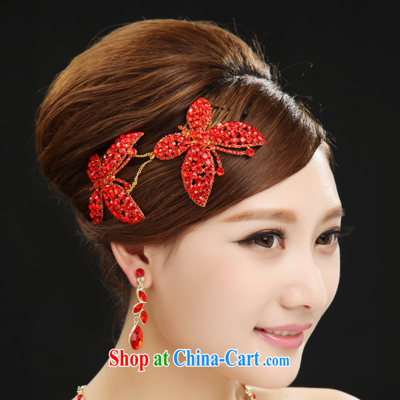 7-Color 7 tone 2015 stylish new Korean-style bride's head with fine petal luxury parquet drill marriage wedding accessories PS 006 necklace ear fall are code, and 7-Color 7 tone, and, shopping on the Internet
