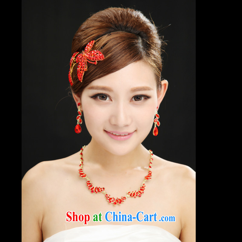 7-Color 7 tone 2015 stylish new Korean-style bride's head with fine petal luxury parquet drill marriage wedding accessories PS 006 necklace ear fall are code, and 7-Color 7 tone, and, shopping on the Internet