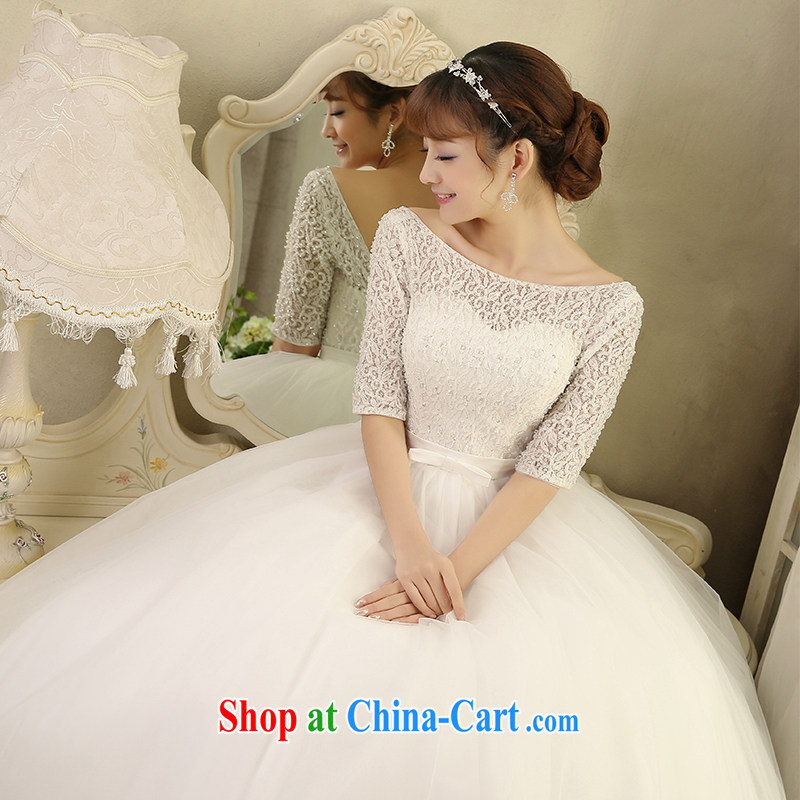 Leigh impression brides with wedding 2015 spring and summer, the cuff in a yarn wiped his chest a Field shoulder lace wedding double-shoulder dress H XL 1810, impressive lady, and on-line shopping