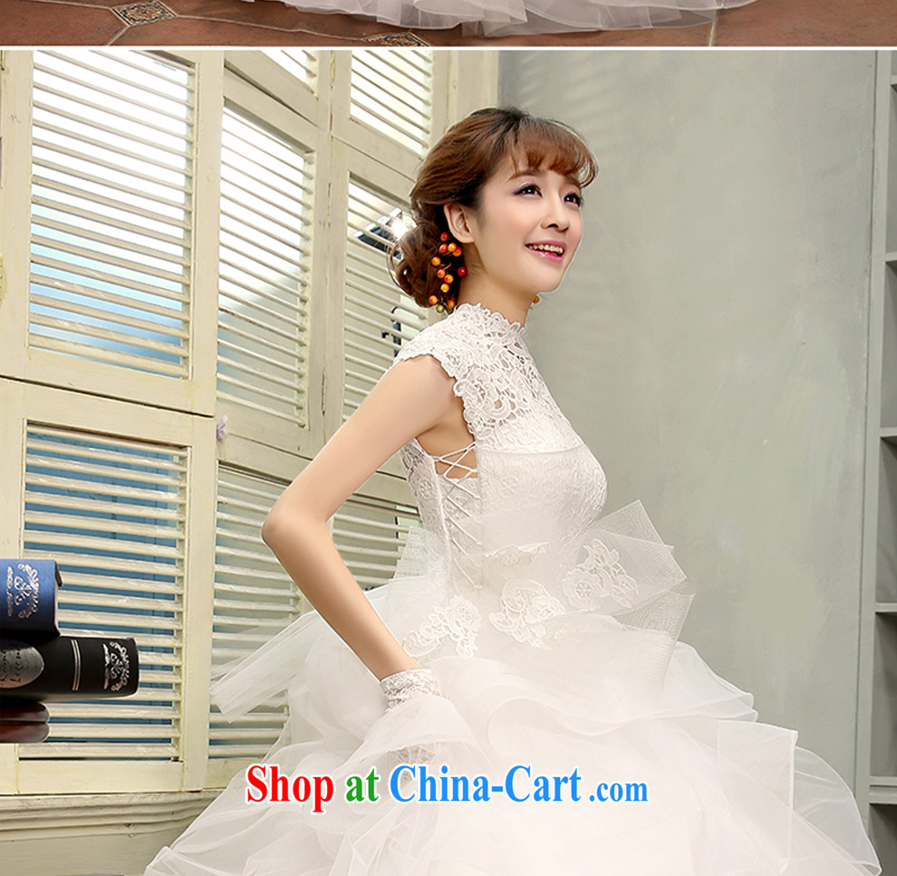 2015 New Field shoulder wedding dresses retro minimalist Web yarn shaggy skirt the Field shoulder spring and summer, bridal wedding H 2806 XL pictures, price, brand platters! Elections are good character, the national distribution, so why buy now enjoy more preferential! Health