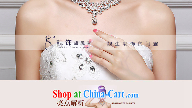 Beautiful decorated bridal head-dress wedding dresses accessories Crown necklace earrings 3 piece bridal wedding supplies Crown package 002 pictures, price, brand platters! Elections are good character, the national distribution, so why buy now enjoy more preferential! Health