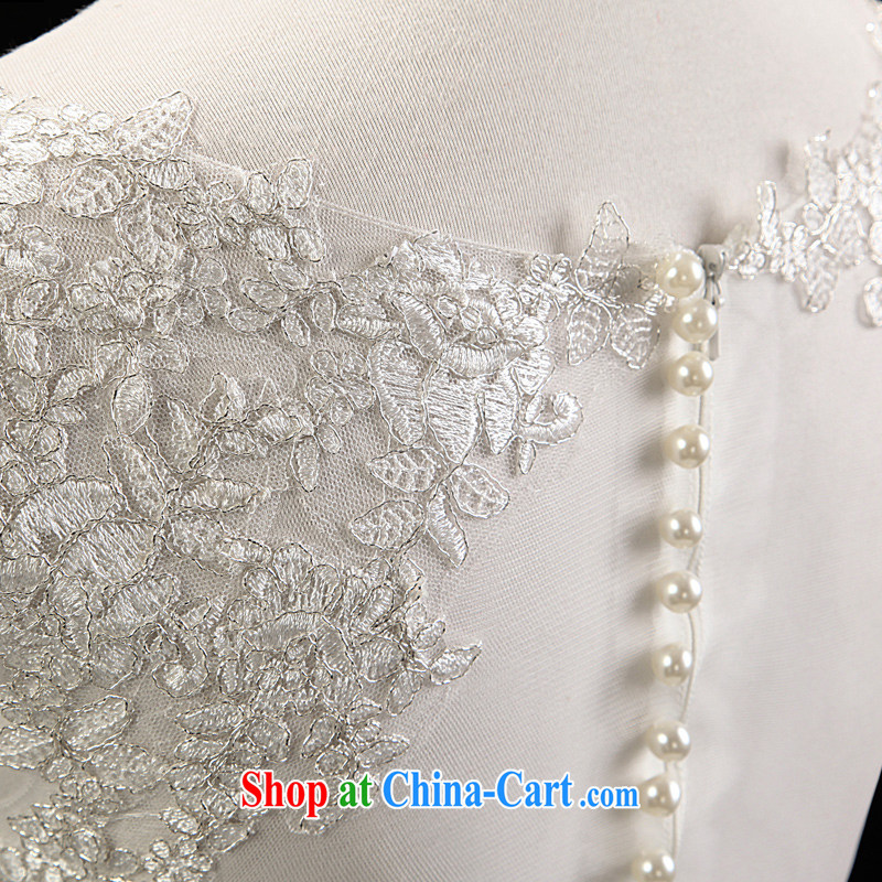 Love, Ms Audrey EU Yuet-mee, RobinIvy), Japan, and the ROK wedding dresses 2015 spring and summer new shoulders back exposed crowsfoot tail marriages H 35,153 white advanced customization, Paul love, Ms Audrey EU, and shopping on the Internet