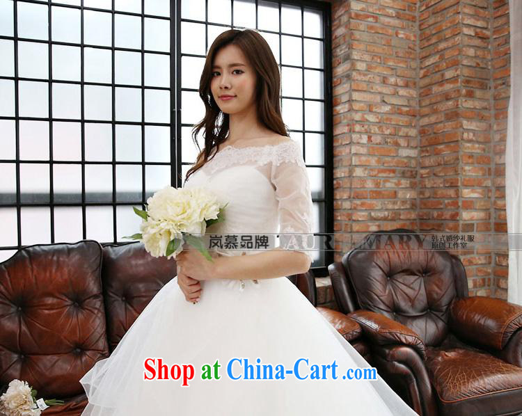 Sponsors The 2015 Original Design conservative removable small jacket wedding built-in shaggy dress bridal wedding ivory XL (chest 95/waist 79) pictures, price, brand platters! Elections are good character, the national distribution, so why buy now enjoy more preferential! Health