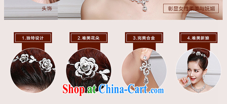 Beautiful ornaments 2015 new bridal headdress white alloy water drilling flowers Crown necklace earrings 3 piece water drilling flowers 065 pictures, price, brand platters! Elections are good character, the national distribution, so why buy now enjoy more preferential! Health
