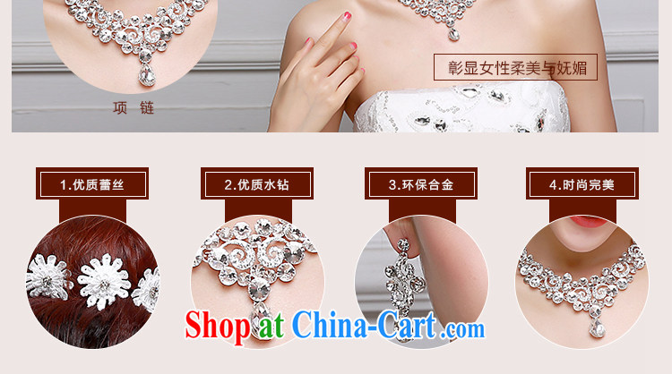 Beautiful ornaments 2015 new bridal headdress white lace water drilling flowers Crown necklace earrings 3 piece floral Crown Kit SP 31 pictures, price, brand platters! Elections are good character, the national distribution, so why buy now enjoy more preferential! Health
