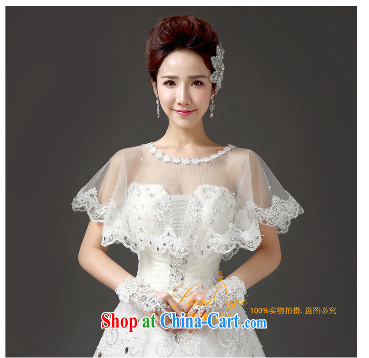 (Quakers, 2015 bride's new lace water drill shawl Korean version graphics thin sunscreen wedding dresses accessories accessories bridal wedding shawl white white are, thick thin are better through pictures, price, brand platters! Elections are good character, the national distribution, so why buy now enjoy more preferential! Health