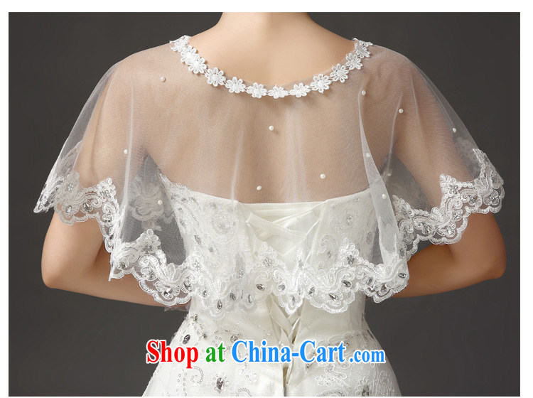(Quakers, 2015 bride's new lace water drill shawl Korean version graphics thin sunscreen wedding dresses accessories accessories bridal wedding shawl white white are, thick thin are better through pictures, price, brand platters! Elections are good character, the national distribution, so why buy now enjoy more preferential! Health