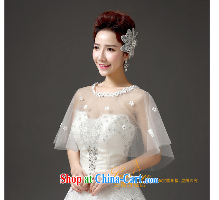 (Quakers) estimated 2015 marriages wedding dresses accessories shawl Korean lace flower graphics thin sunscreen shawl bridal wedding shawl white white are, thick thin are better through pictures, price, brand platters! Elections are good character, the national distribution, so why buy now enjoy more preferential! Health