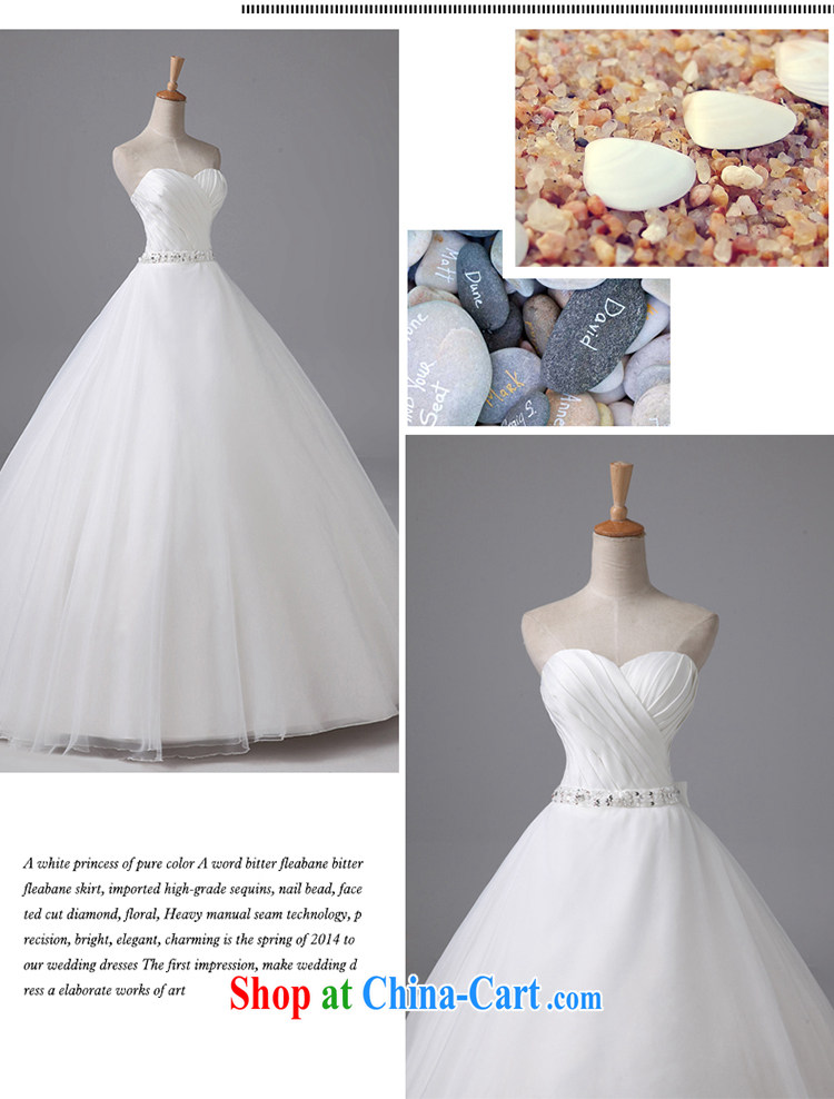 2015 new wedding dresses bridal married Korean version simple and classy and stylish white graphics thin-tail wedding white to make the $30 does not return pictures, price, brand platters! Elections are good character, the national distribution, so why buy now enjoy more preferential! Health