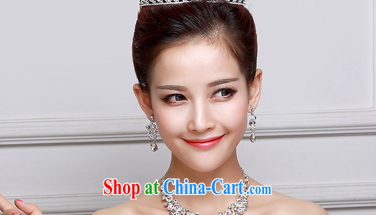 Beautiful ornaments 2015 new bridal headdress high alloy oversized bridal Princess Crown necklace earrings 3-Piece wedding accessories accessories Crown 023 pictures, price, brand platters! Elections are good character, the national distribution, so why buy now enjoy more preferential! Health