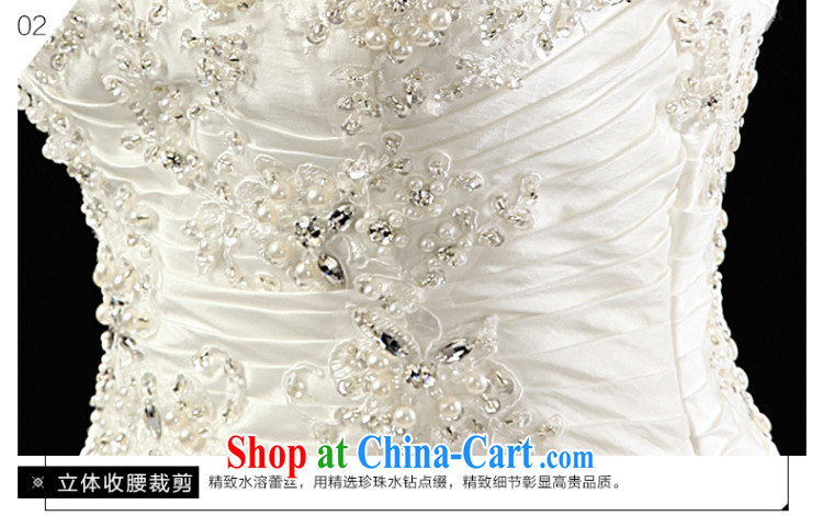 Love, Ms Audrey EU Yuet-mee, RobinIvy), Japan, and the ROK wedding dresses 2015 spring and summer new erase chest drill studs Pearl tail marriages H 13,818 white XL pictures, price, brand platters! Elections are good character, the national distribution, so why buy now enjoy more preferential! Health