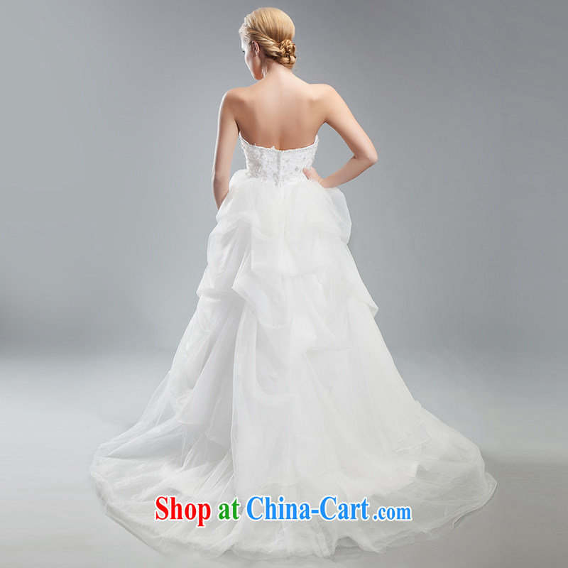 Love, Ms Audrey EU Yuet-mee, RobinIvy), Japan, and the ROK wedding dresses 2015 spring and summer new wiped his chest and bubble skirt with tail marriages H 34,536 white L, Paul love, Ms Audrey EU, and shopping on the Internet