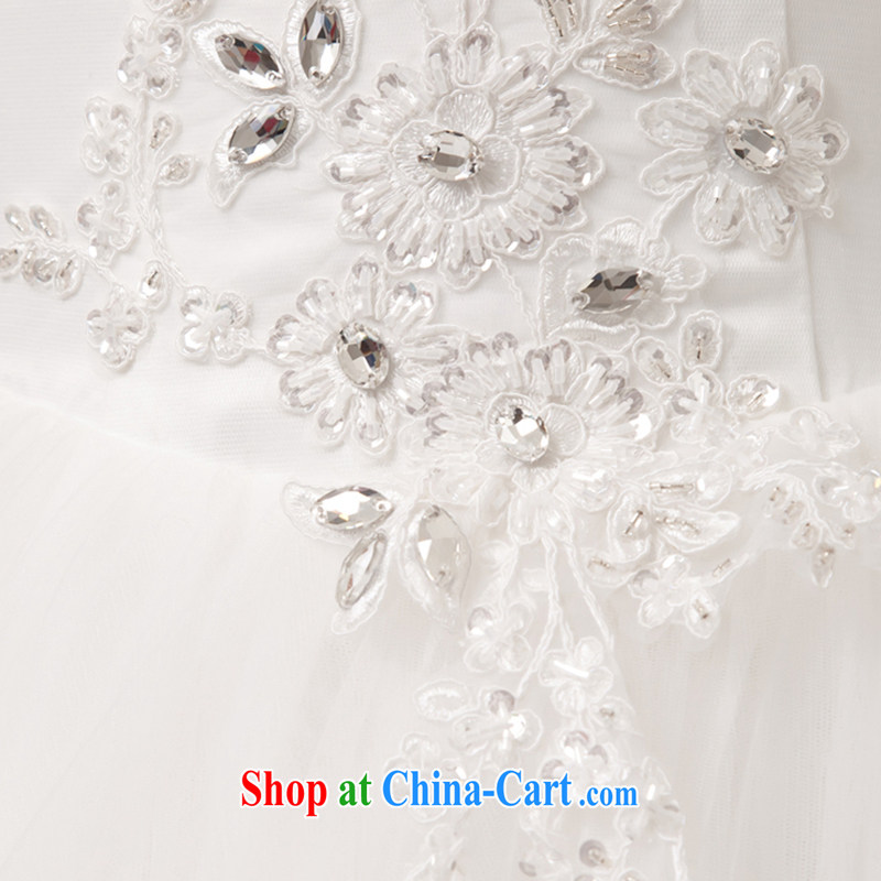 Yi love is wedding dresses summer, 2015 Palace lace double-shoulder bridal White Field shoulder with wedding drilling female white to make the $30 will not return, and love, and shopping on the Internet