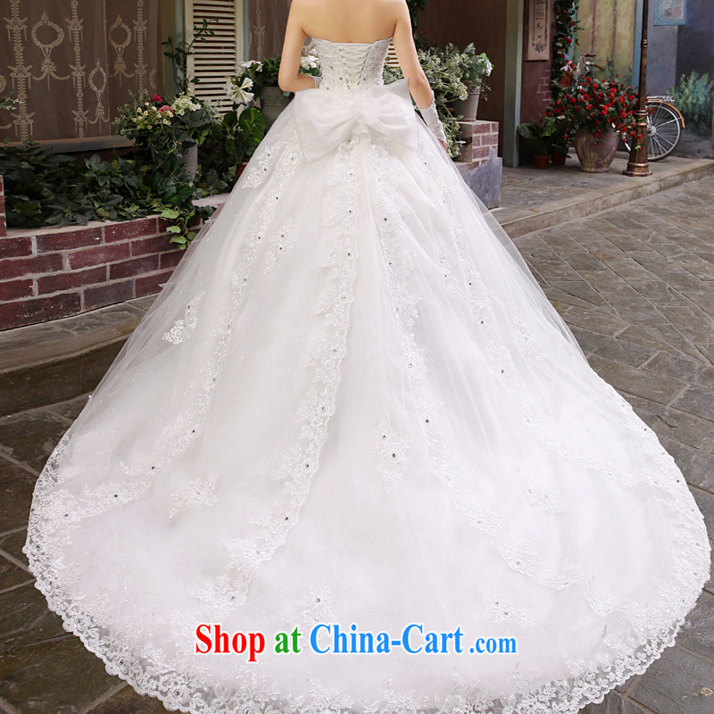 Leigh impression wedding dresses new 2015 spring bridal graphics thin beauty chest off the tail insert drill with wedding H XL 2201, impressive lady, shopping on the Internet