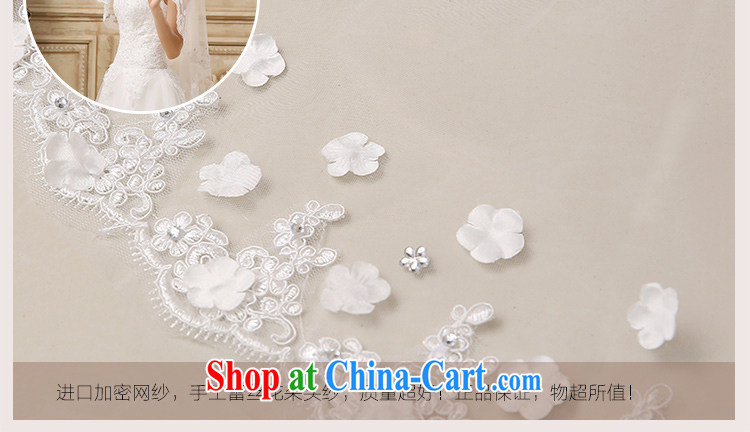 Beautiful ornaments 2015 new brides and yarn white floral decorations bride and legal wedding accessories 1.5m White 084 pictures, price, brand platters! Elections are good character, the national distribution, so why buy now enjoy more preferential! Health