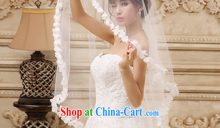 Beautiful ornaments 2015 new brides and yarn white floral decorations bride and legal wedding accessories 1.5m White 081 pictures, price, brand platters! Elections are good character, the national distribution, so why buy now enjoy more preferential! Health