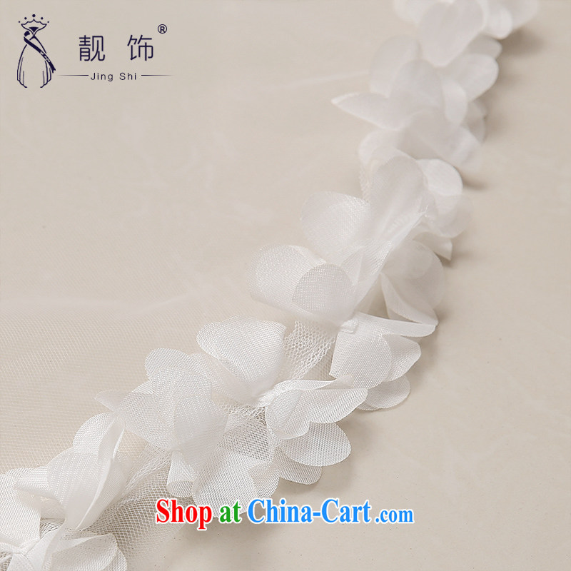 Beautiful ornaments 2015 new brides and yarn white floral decorations bride and legal wedding accessories 1.5m White 081, beautiful ornaments JinGSHi), and shopping on the Internet