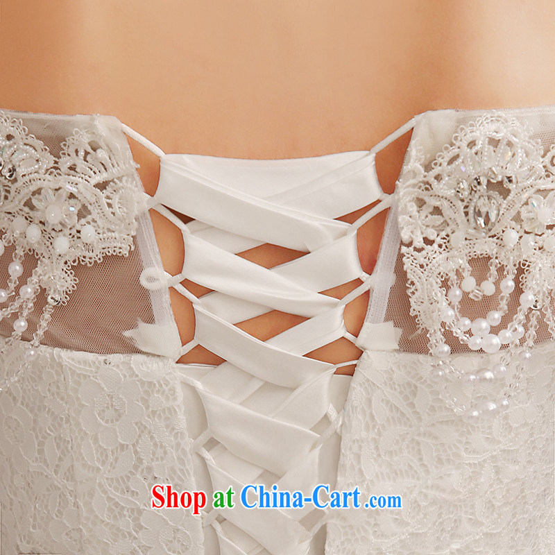Yi love is wedding dresses summer 2015 new stylish lace-a Field shoulder at Merlion wedding-tail won a field for cultivating graphics thin wedding white to make the $30 not return clothing, love, and shopping on the Internet