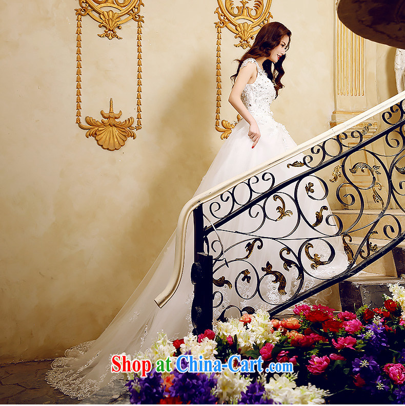 Code Bethlehem 2015 summer New Field shoulder tail wedding Korean lace stylish wedding custom wedding dresses (1 M and 1.5, the tail -- 1M tail L pictures, price, brand platters! Elections are good character, the national distribution, so why buy now enjoy more preferential! Health