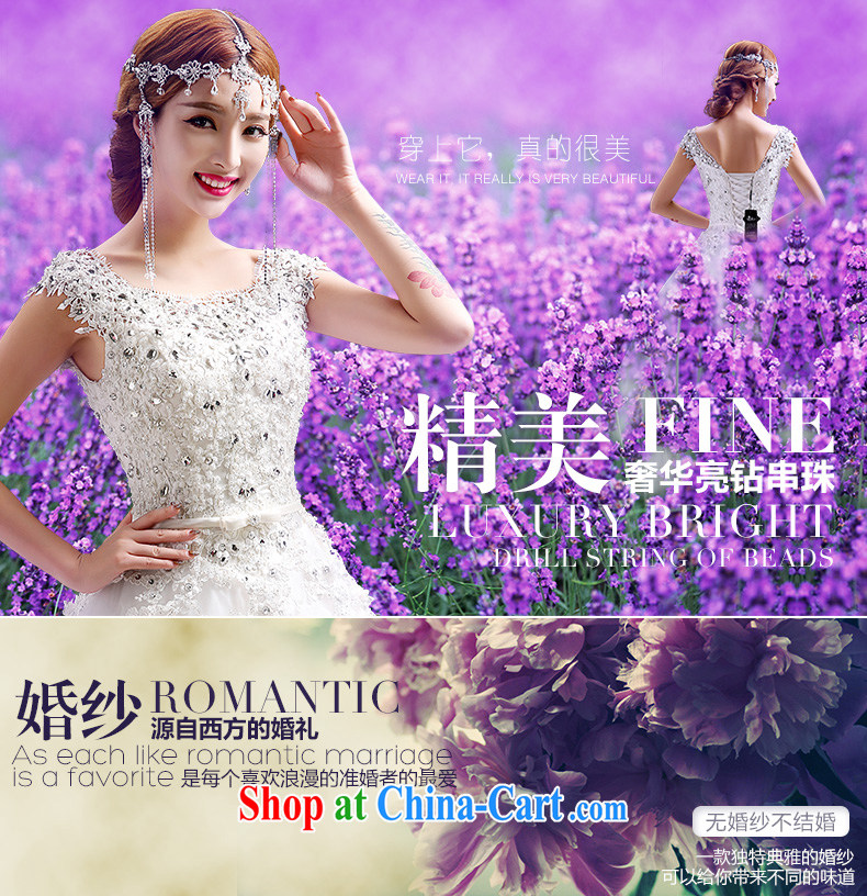 Code Bethlehem 2015 summer New Field shoulder tail wedding Korean lace stylish wedding custom wedding dresses (1 M and 1.5, the tail -- 1M tail L pictures, price, brand platters! Elections are good character, the national distribution, so why buy now enjoy more preferential! Health