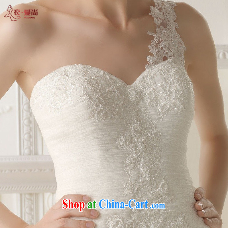 Yi love is wedding dresses 2015 summer new wipe chest Korean-style wedding dresses Western tail lace wedding dresses at Merlion wedding dresses female white to make the $30 does not return clothing, love, and shopping on the Internet