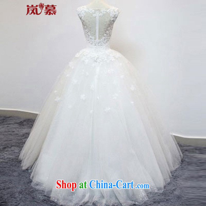 sponsors of the original design of a field shoulder flower manually back exposed sense of alignment and shaggy dress bridal wedding white XXL (chest 100/waist 84), sponsors, and shopping on the Internet