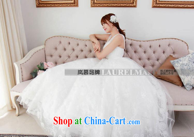 Sponsors of summer 2015 New Dual shoulder strap V collar with shaggy dress lace back exposed straps bridal wedding ivory XL (chest 95/waist 79) pictures, price, brand platters! Elections are good character, the national distribution, so why buy now enjoy more preferential! Health